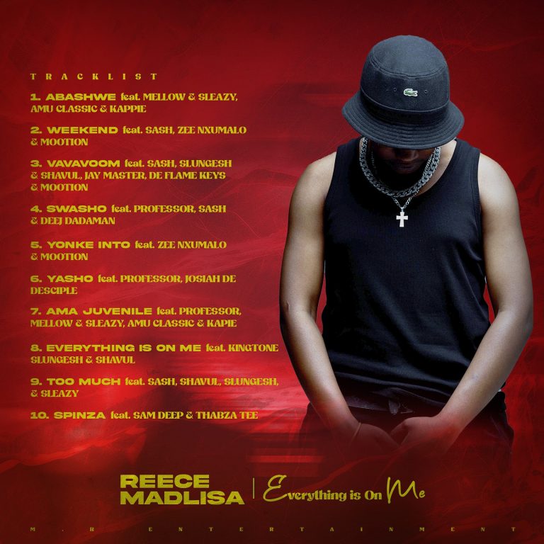 Reece Madlisa Drops New Album Everything Is On Me